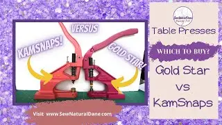[483]Gold Star Table Press vs. KamSnaps Table Press|Do You Need Both?||How To Use Table Press
