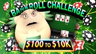 I Flop a STRAIGHT FLUSH and my Opponent Goes All-in | BRC $100 to $10k [5/?]