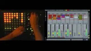 The APC40 Ableton Performance Controller in action!