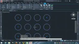 ARRAY AUTOCAD 2020 IN HINDI
