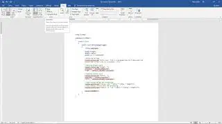 How to Insert and Format Code Snippets in Word for Technical Documentation