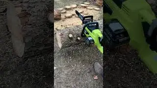 RYOBI RY40580 Chainsaw (Super Quick Review) 40V Cordless 18 INCH with 5 0 Amp Hour Battery & Charger