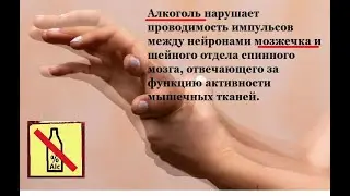 ТРЯСУТСЯ РУКИ - стыдная сторона алкоголизма.