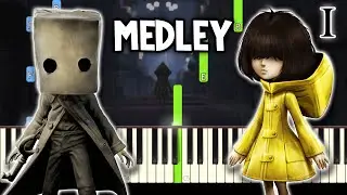 Little Nightmares 2 OST MEDLEY - PART 1 (Piano tutorial)