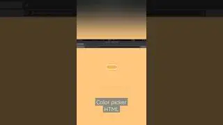 Color picker HTML