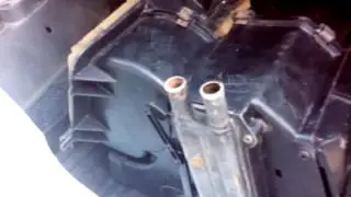 Installing/removing the Tavria/Slavuta heater without removing the dashboard