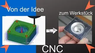 CNC-Fräsen CAD / CAM - Von der Idee zum fertigen Bauteil !