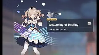 Genshin Impact: Hangout event - Barbara Act 1 Wellspring of Healing 01