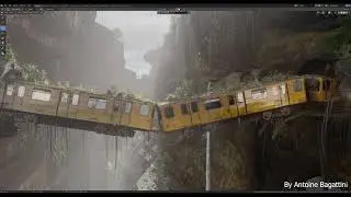 Post Apocalyptic Scene - Blender 2.83 WIP