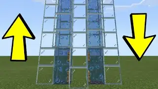 Minecraft 1.16 - How To Make A Water Elevator!