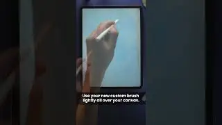 How to Make a Beautiful Frozen Background in Procreate 
