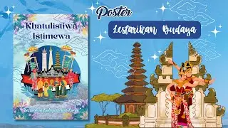 Poster Tema Budaya yang Memukau dengan Canva Free! Persiapan Lomba Terbaik