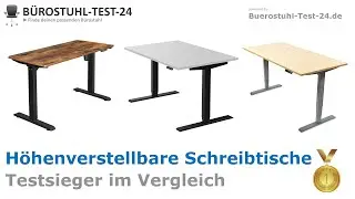 Die besten höhenverstellbaren Schreibtische 2024 (TOP 5) 🥇 Testsieger im Vergleich (gut und günstig)