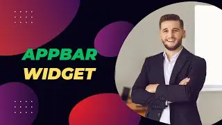 AppBar | flutter development course 2024