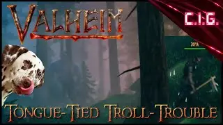 Co-op Games For Couples Valheim Funny Moments #4 Multiplayer Highlights - Tongue-Tied Troll-Trouble