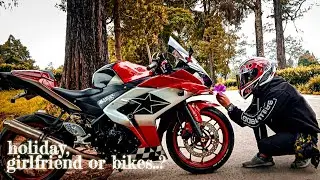 Modifikasi Yamaha R25 Test Drive
