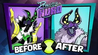 Kuro Draws a Spider-Bunny Alien