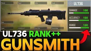 BEST UL736 GUNSMITH IN CALL OF DUTY MOBILE | UL736 BROKEN RANK SETUP IN COD MOBILE|