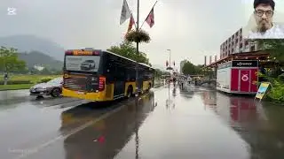 🌧️ Switzerland Lake Views on a Rainy Day