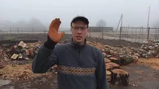 Колка березовых дров. Топор колун Fiskars x25. #fiskars #firewood #village #woodworking g