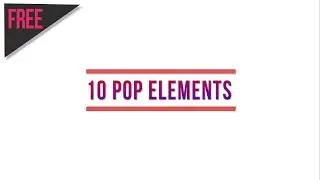2D Motion Elements Pack | After Effects | FREE DOWNLOAD
