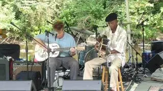 John Dee Holeman - New River Blues Festival 2012