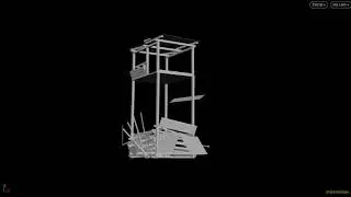 Runway - Jungle Tower Destruction Test
