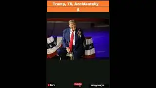 Trump, 78, Accidentally Skewers Himself in Wild Rant on 80-Year-Olds|Shorts