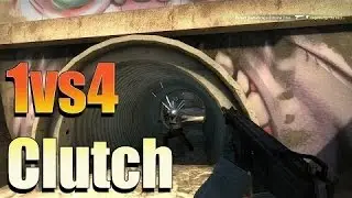 Clutch CSGO 1 vs 4