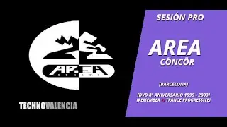 SESIONES: AREA CÖNCÖR (Barcelona) DVD 8º Aniversario (1995-2003)