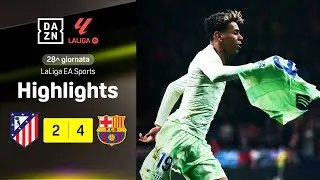 REMUNTADA DA SOGNO, YAMAL decisivo | Atletico Madrid-Barcellona 2-4 | LaLiga | DAZN Highlights