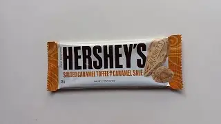 Hershey's Salted Caramel Toffee review