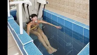 Санаторий Дубровенка - обзор процедуры подводное вытяжение позвоночника, Санатории Беларуси