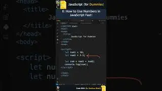 6: How to Use Numbers in JavaScript ? 