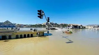 Budapest Flood Highlights 2024, All Days Update | Budapest Drowned? | Flood in Hungary 2024