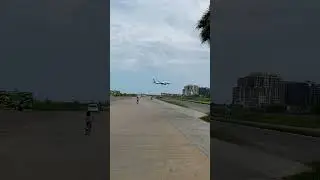 Посадка самолета Батуми #батуми