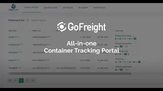GoFreight Tracking - The  All-in-One Container Tracking Portal
