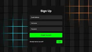Animated Registration 🚀 Form in Html CSS & Javascript | Mousemove Effects