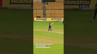 𝑴𝒂𝒚𝒂𝒏𝒌 𝑴𝒂𝒚𝒂 on full display in Bengaluru 😍✨ 🎥 credits: MaharajaT20 Trophy