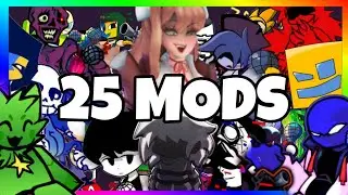 🔥25 MODS FOR FNF MOBILE VSLICE