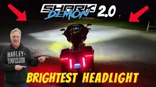 Road Glide Shark Demon 2 Performance Headlight | Custom Dynamics