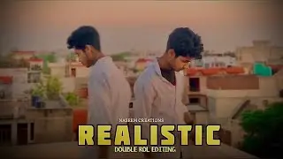 I Made Realistic Double Roll Video Without Green screen using mobile phone | Cap cut editing