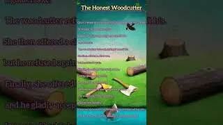 The Honest Woodcutter || Short Story in English #story