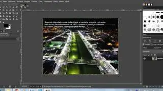 Como salvar/exportar uma imagem no  GIMP