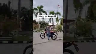 seng penting crf #motovlog #viral #fyp #shorts #motor #crf #crf150l #honda #supermoto