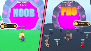Went from Noob To Pro In Idle Heroes Simulator! | Roblox