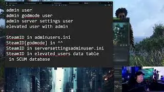SCUM 1.0 Dev Powers - Elevated User Setup and SQLite for Local Servers