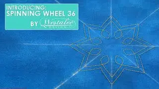 How to Quilt with Spinning Wheel 36 by Westalee Design