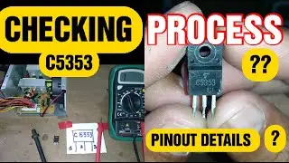 How to test c5353 component with multimeter l what is c5353 component l c5353 pinout details