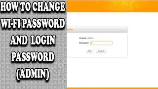 HOW TO CHANGE WI-FI & ADMIN PASSWORD IN TENDA ROUTER IN HINDI